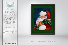 [Ari-Pari] Framed Artwork - Santa Claus