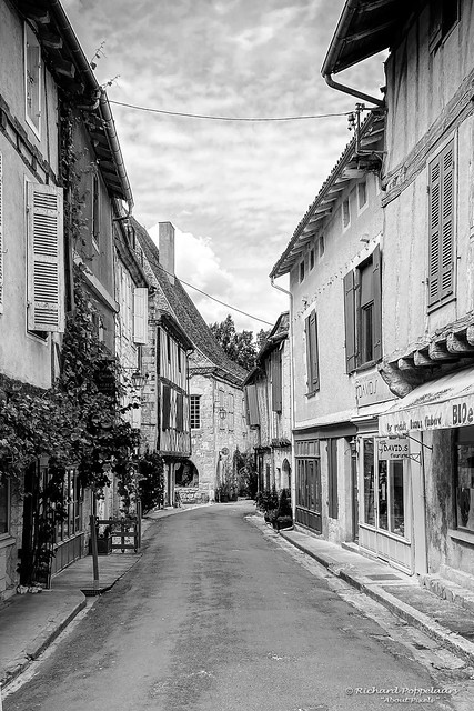 A beautiful quaint French village (Issigeac/FR)