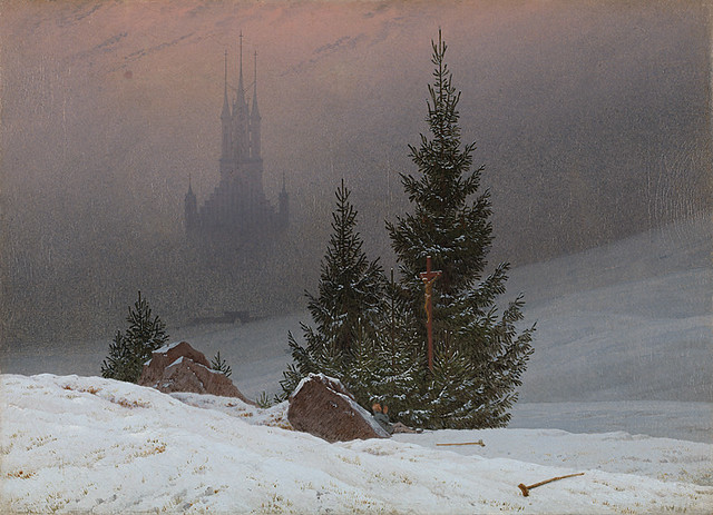 Caspar David Friedrich, Winterlandschaft - Winter landscape
