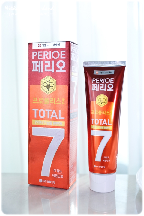 韓國 PERIO 倍麗兒 TOTAL 7 7效蜂膠牙膏 (敏感)