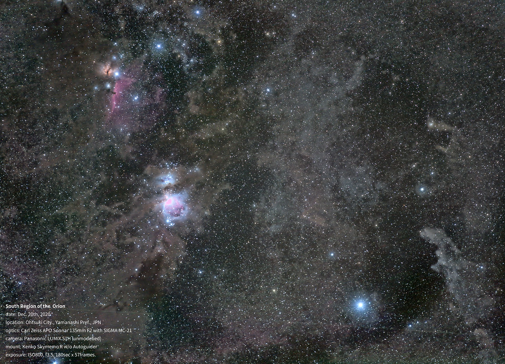 South Region of the Orion