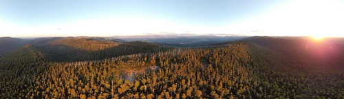 Yea Rock by delboy1203, panorama dji mini 2 drone murrindindi sunset