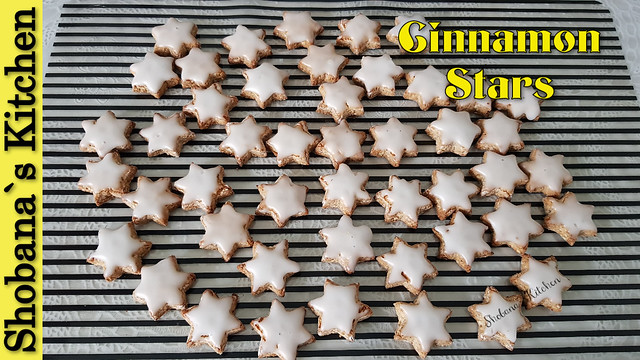 No Christmas without Zimtsterne (Cinnamon Stars) / Shobana`s Kitchen