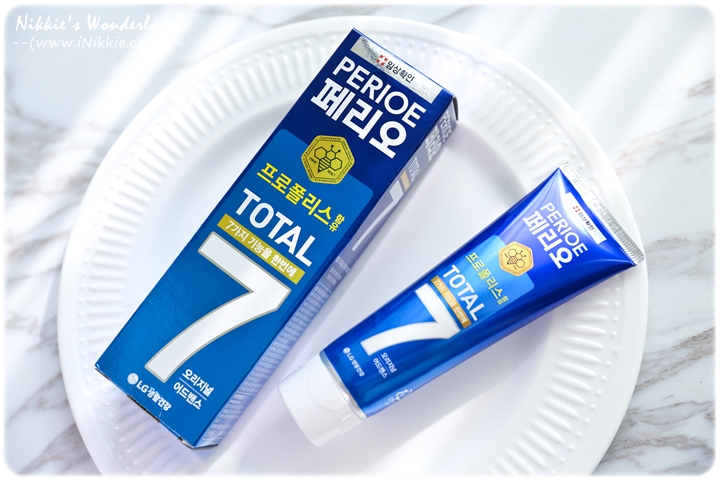 韓國 PERIO 倍麗兒 TOTAL 7 7效蜂膠牙膏 (一般)