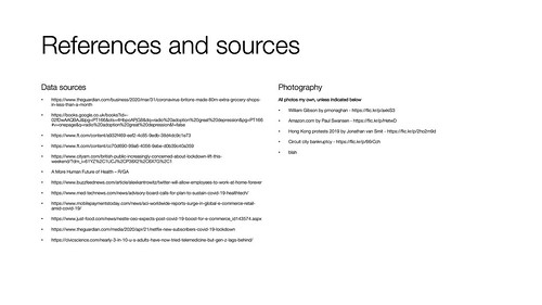 References and sources