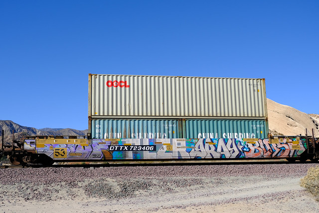SoCal Freight Graffiti Benching, Cajon Pass (12-20-2020)