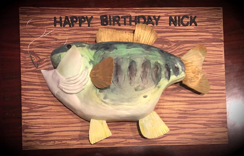 Fish Cake by Chelsy's Cakes