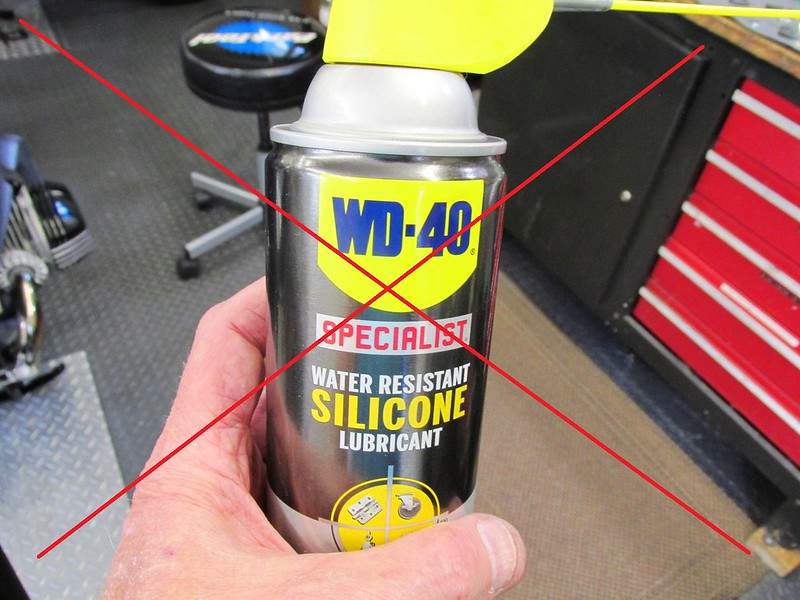 Using This To Lubricate The Rubber Pins Was a FAIL :-(
