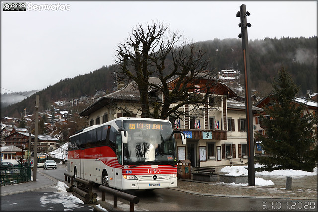 Mercedes-Benz Tourismo – SAT Thonon (SA des Autos Transports du Chablais et du Faucigny) / Auvergne-Rhône-Alpes / Lihsa (Lignes Interurbaines de Haute-Savoie) n°512