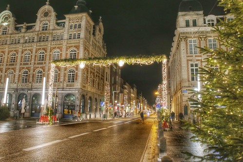 Christmas lights in Leuven