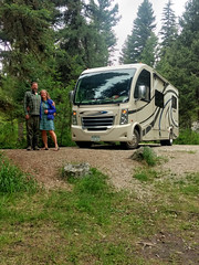 near sula montana in a rented rv, summer 2020