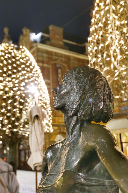 Christmas lights in Leuven