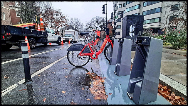 A wet day for a bike ride