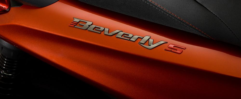 All New Piaggio Beverly S Emblem