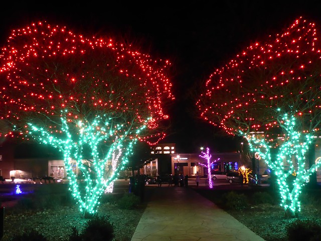 Wheaton, IL, Adams Park, Christmas Decorations