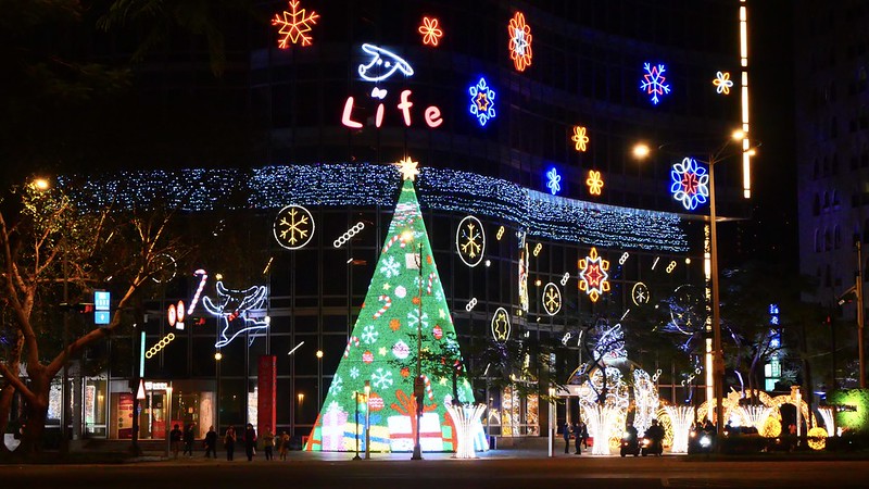 15米LED燈立體聖誕樹