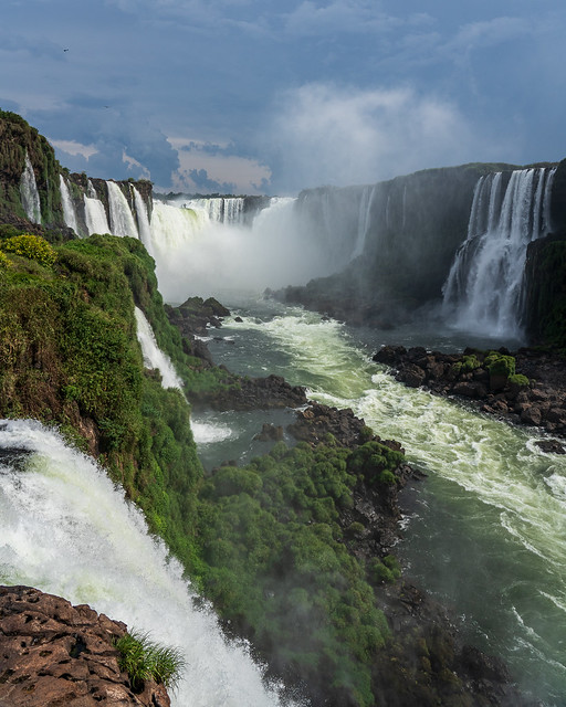 Iguazu Falls, seen from Brazil