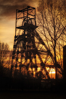 Astley Colliery Sunset