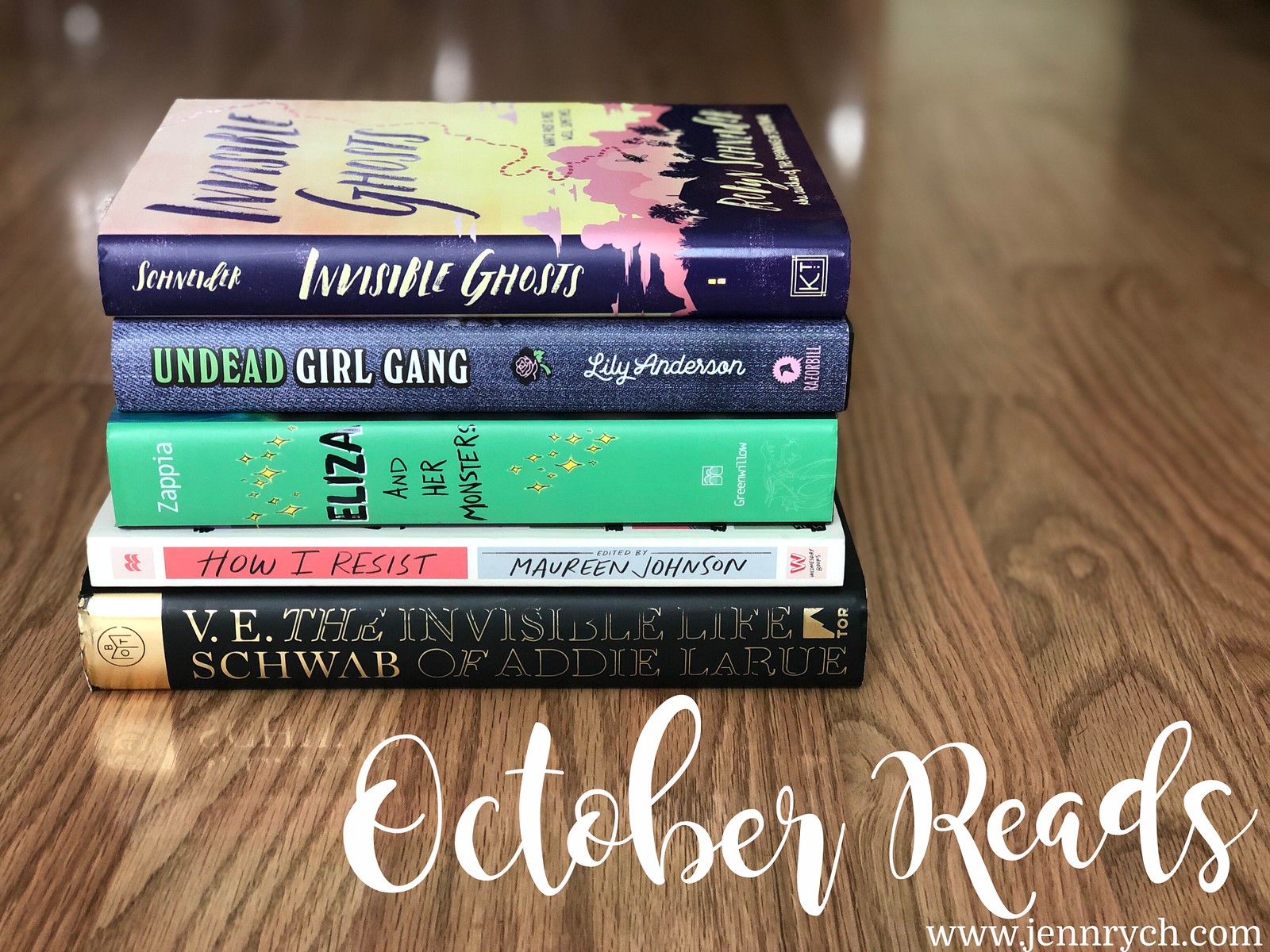 Books I read in October | www.jennrych.com