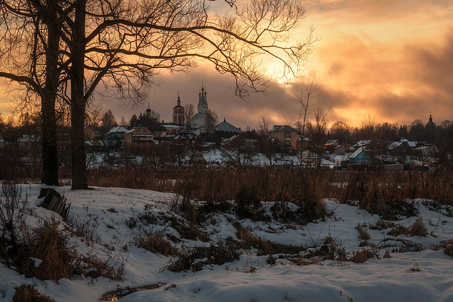 Winter Evening in Vyazma