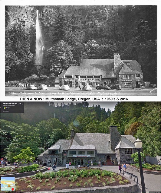 Multnomah Lodge (USA) : Then & Now