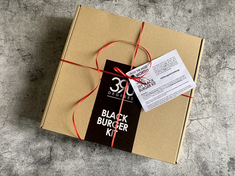 390 Degrees DIY Black Burger Kit
