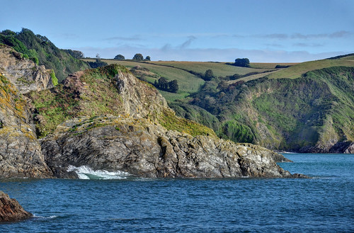 cornwall mevagissey cliffs coast