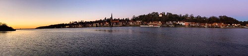 elbe river lauenburg fluss sonnenuntergang sunset schleswigholstein apple iphone 11pro panorama