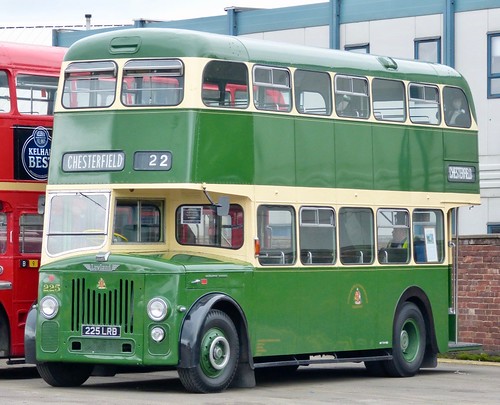 225 LRB ‘Chesterfield Corporation Transport’ No. 225. Leyland PD2 / Weymann on Dennis Basford’s railsroadsrunways.blogspot.co.uk’