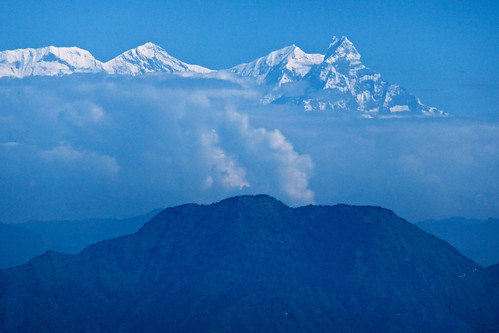mountain tansen palpa nepal himalaya