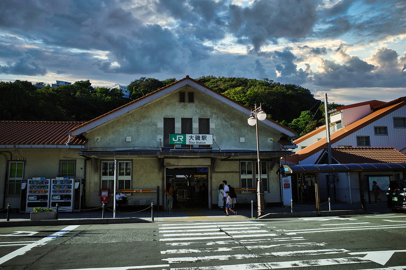 Oiso Station sky replacement 01