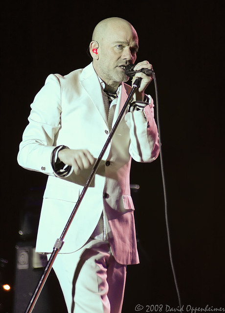 Michael Stipe with R.E.M.