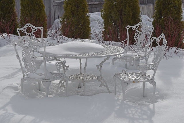 Table in Snow