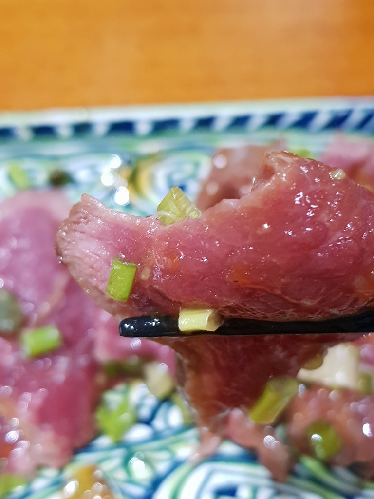 日式生牛肉 Beef Tataki rm$16,  Koro Koro Rice rm$4.90 @ Koro Koro Cafe SS18