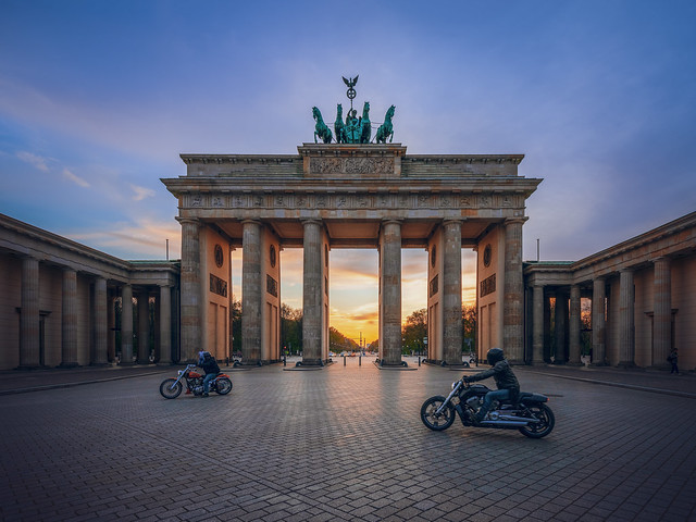 Easy Riders ll - Brandenburg Gate - Berlin