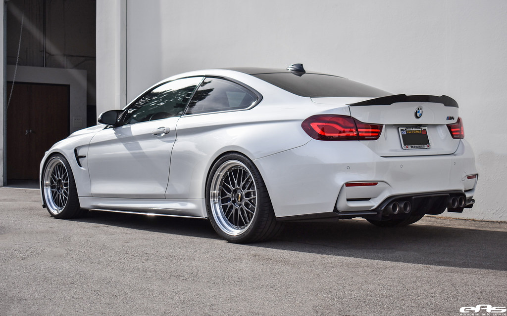 Alpine White F82 M4 - BBS Wheels & KW Suspension | BBS LM & … | Flickr