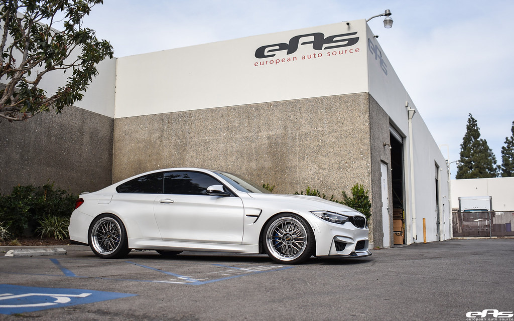 Alpine White F82 M4 - BBS Wheels & KW Suspension | BBS LM & … | Flickr