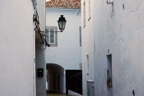 portugal algarve loulé architecture bâtiments buildings maisons houses lampadaires landscapes fenêtres windows