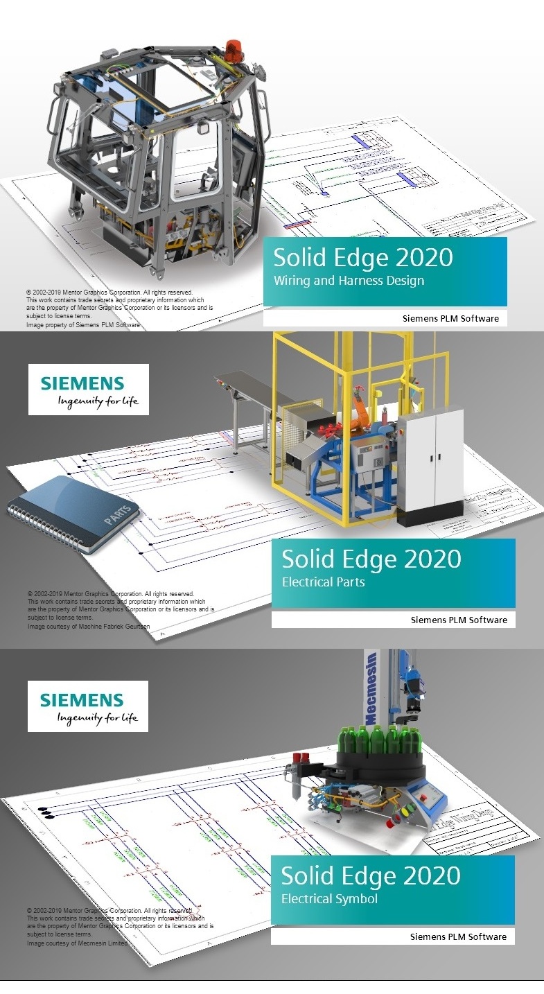 Siemens Solid Edge Electrical Design 2020 Win64 full license