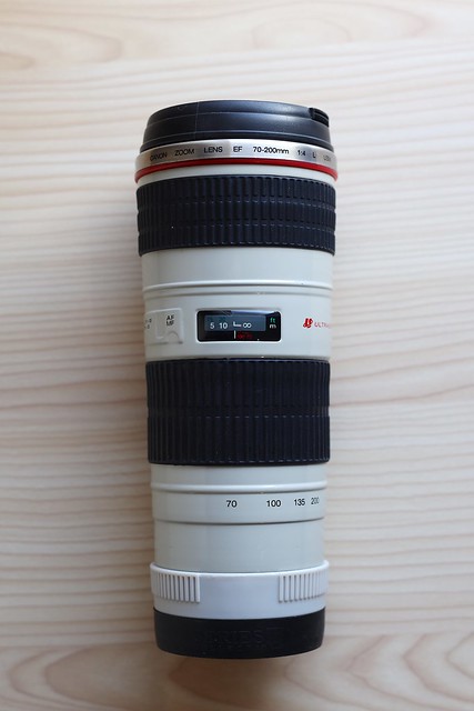 Canon EF 70-200mm f4L USM Lens Mug.