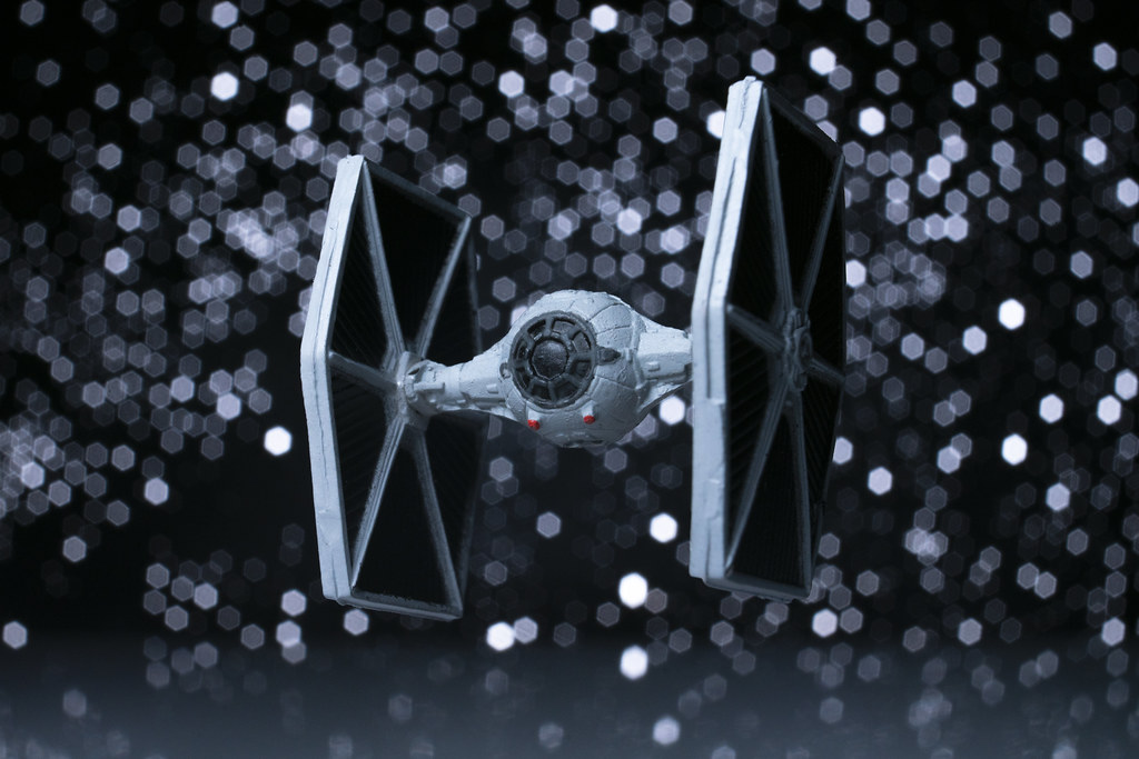 TIE Fighter in Deep Space