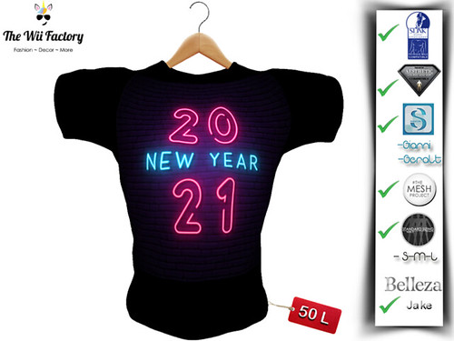 :TWF: 2021 Happy New Year Neon | by The Wii Factory