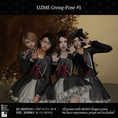 Poses for group