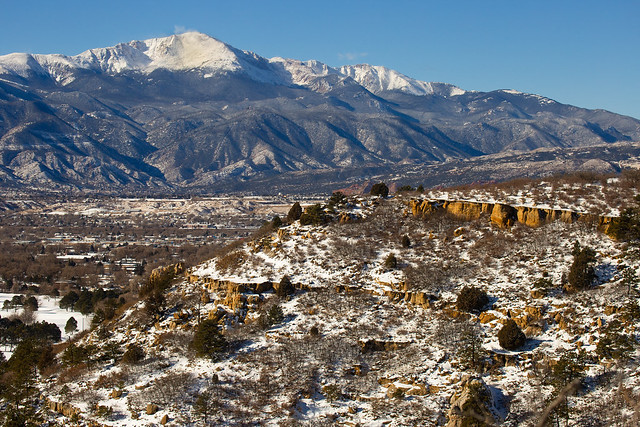 Pikes Peak from Palmer Park