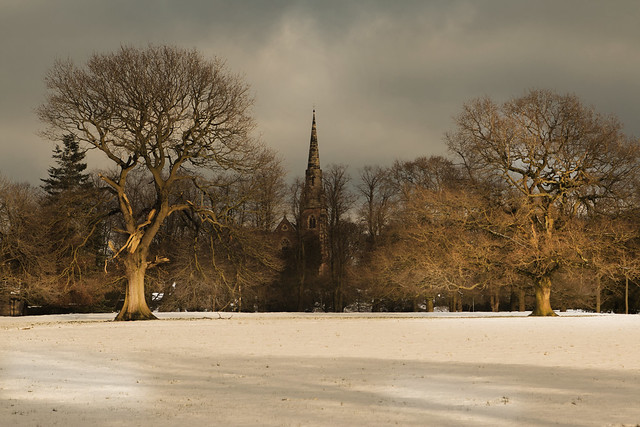 Keele Church in Winter