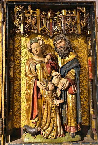 Lübeck: Altar der Gertrudenbruderschaft der Träger by zug55, Altar der Gertrudenbruderschaft der Träger
(Altarpiece of the Porters Fellowship of St. Gertrude)
Fl