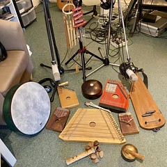 Chris Conway - Zithers & stuff recording set up