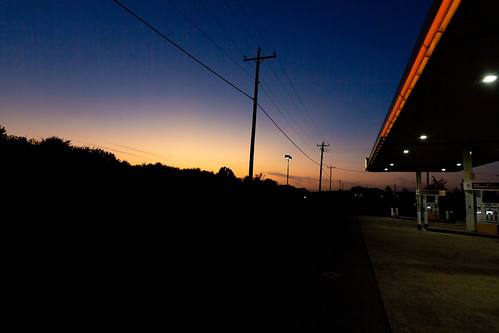 gasstation sunset light outdoor batavia ohio unitedstatesofamerica