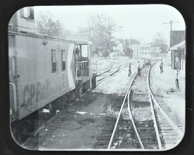 A GE switcher and van on the Dominion Atlantic