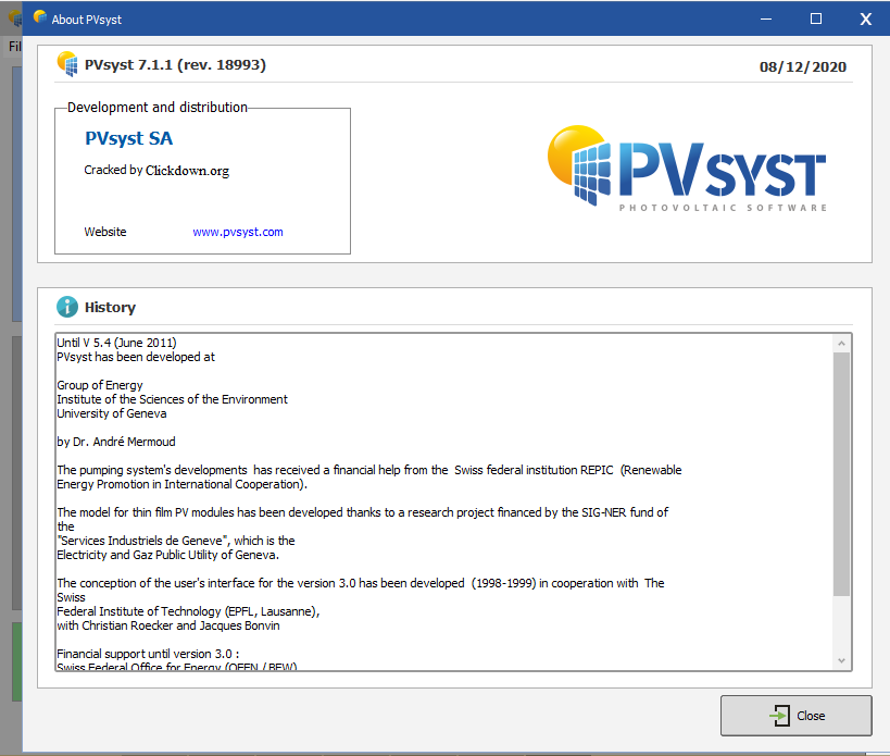 Working with PVsyst Professional 7.1.1.18993 full license